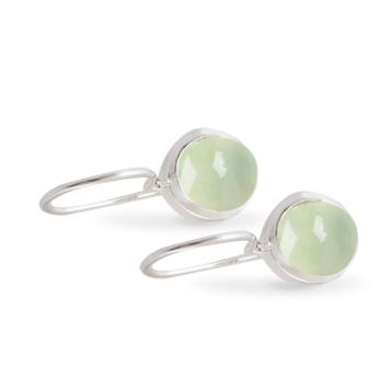 Cocktail Ohrhänger Basic Prehnit 
