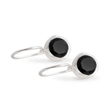 Cocktail Ohrhänger Basic Onyx 