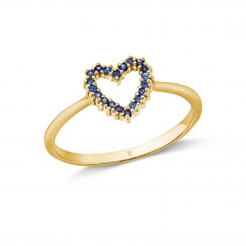 Ring Amore Blue Saphire 