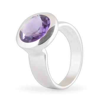 Cocktail Ring Basic Amethyst 