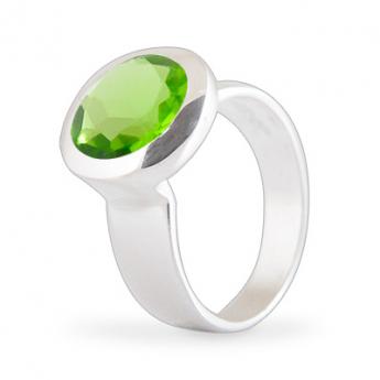 Cocktail Ring  Basic Peridot 