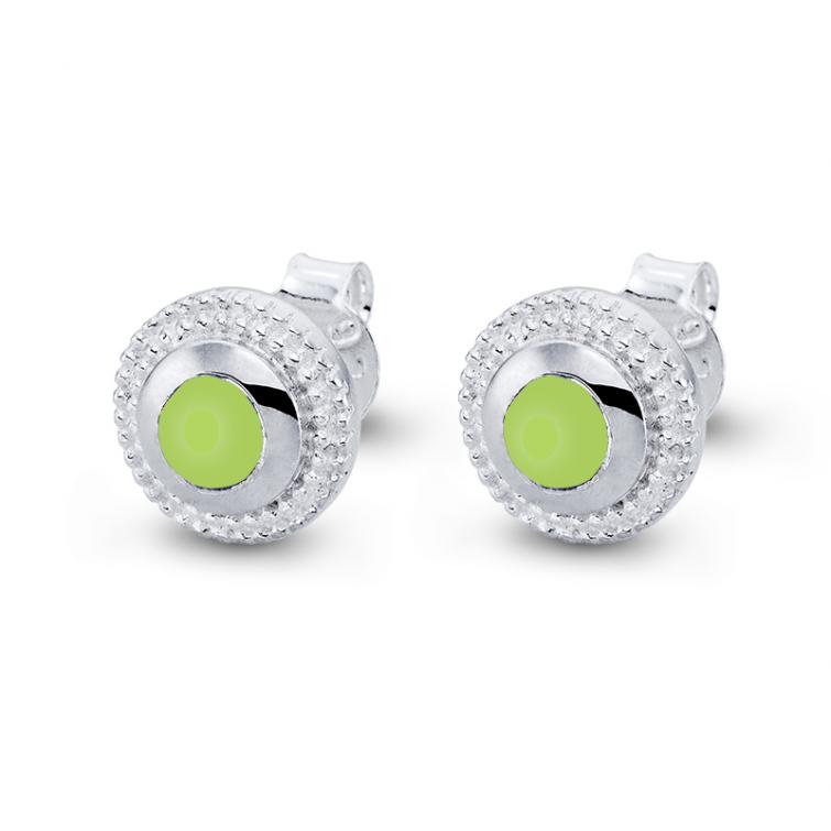 Ohrstecker Bali Peridot 