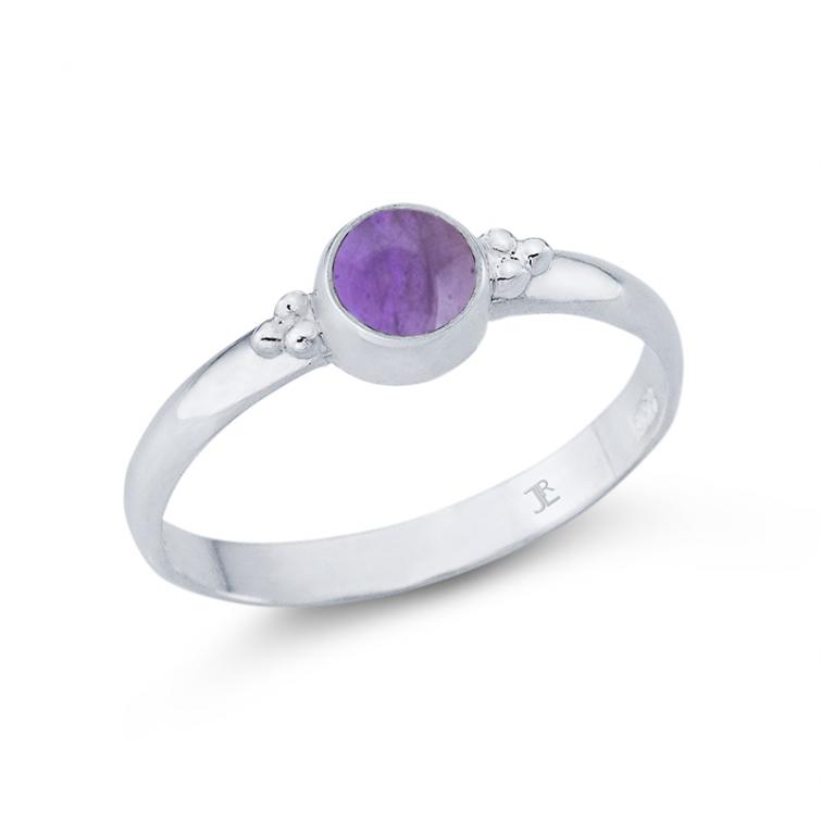 Ring Amethyst cabouchon 