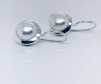 Cocktail Earring  Pearl 