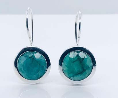 Cocktail Earring  Emerald 