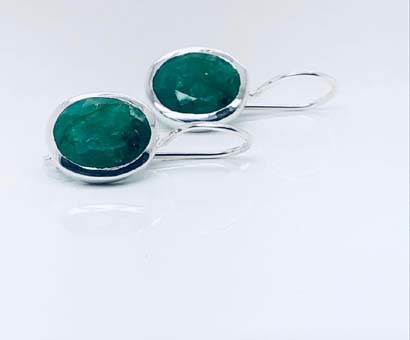Earring Emerald 
